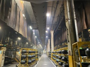 Lastik fabrikası, Floresti, Romanya